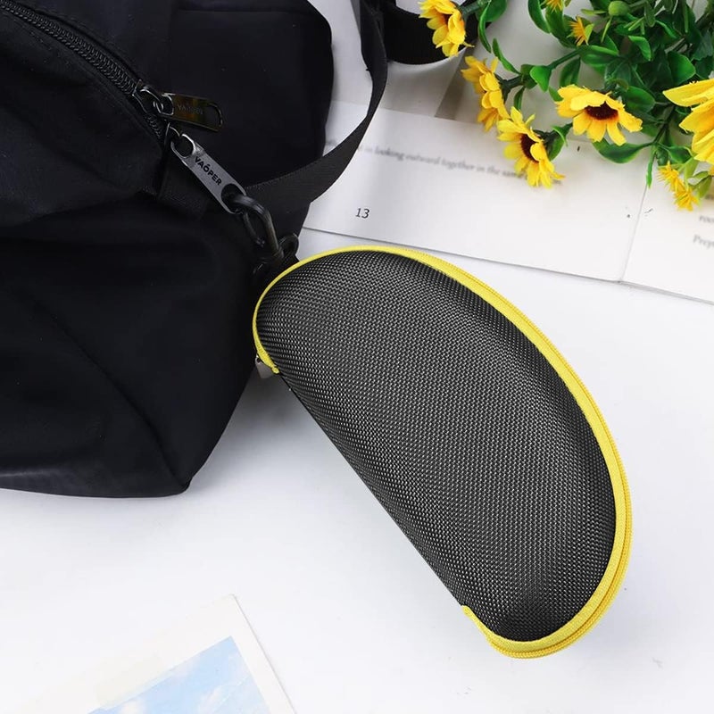SteelFever 3pcs Zipper Hard Shell Sunglasses Case and Eyeglasses Case Portable Travel Glasses Case with Plastic Hook - Image 5